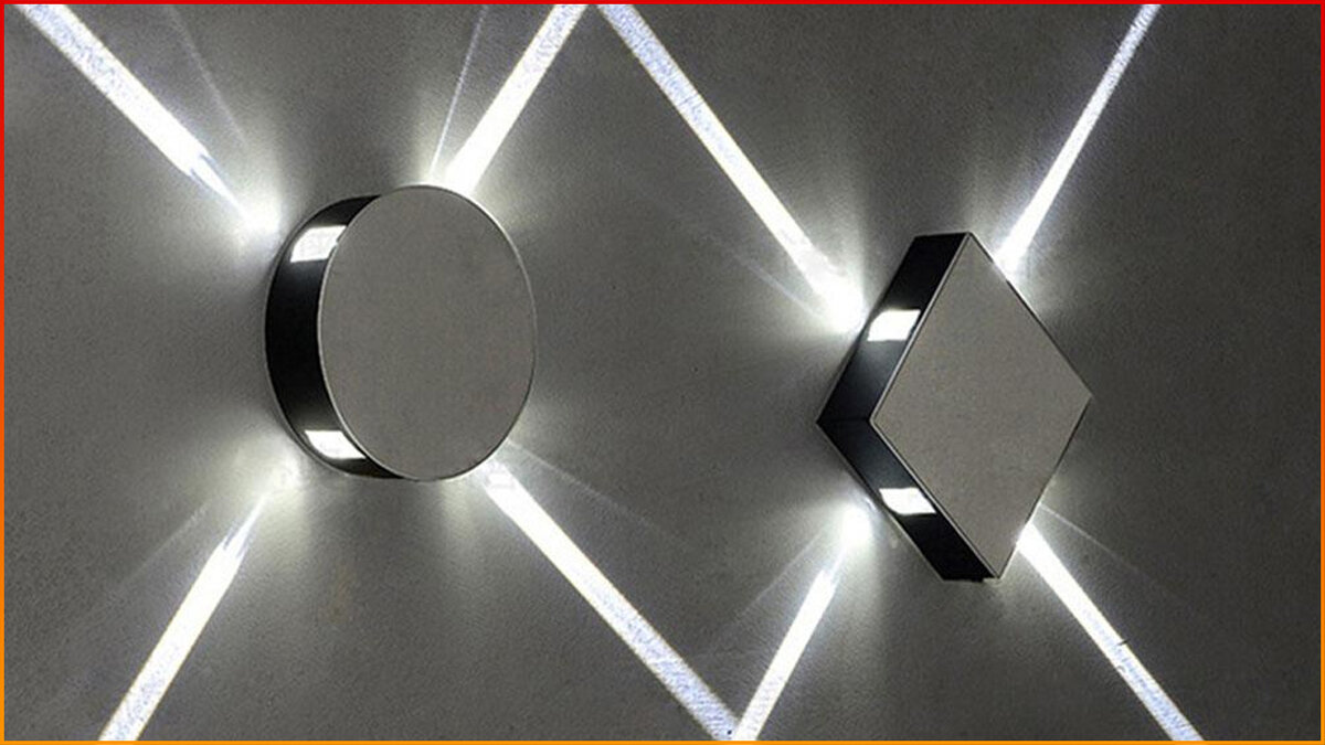 Настенный светильник луч