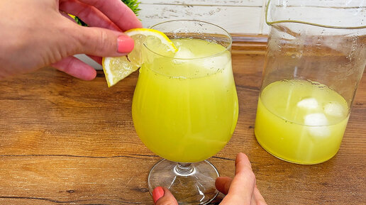 Летний лимонад, который не успевает охладиться и уже выпивают! Просят еще и еще!