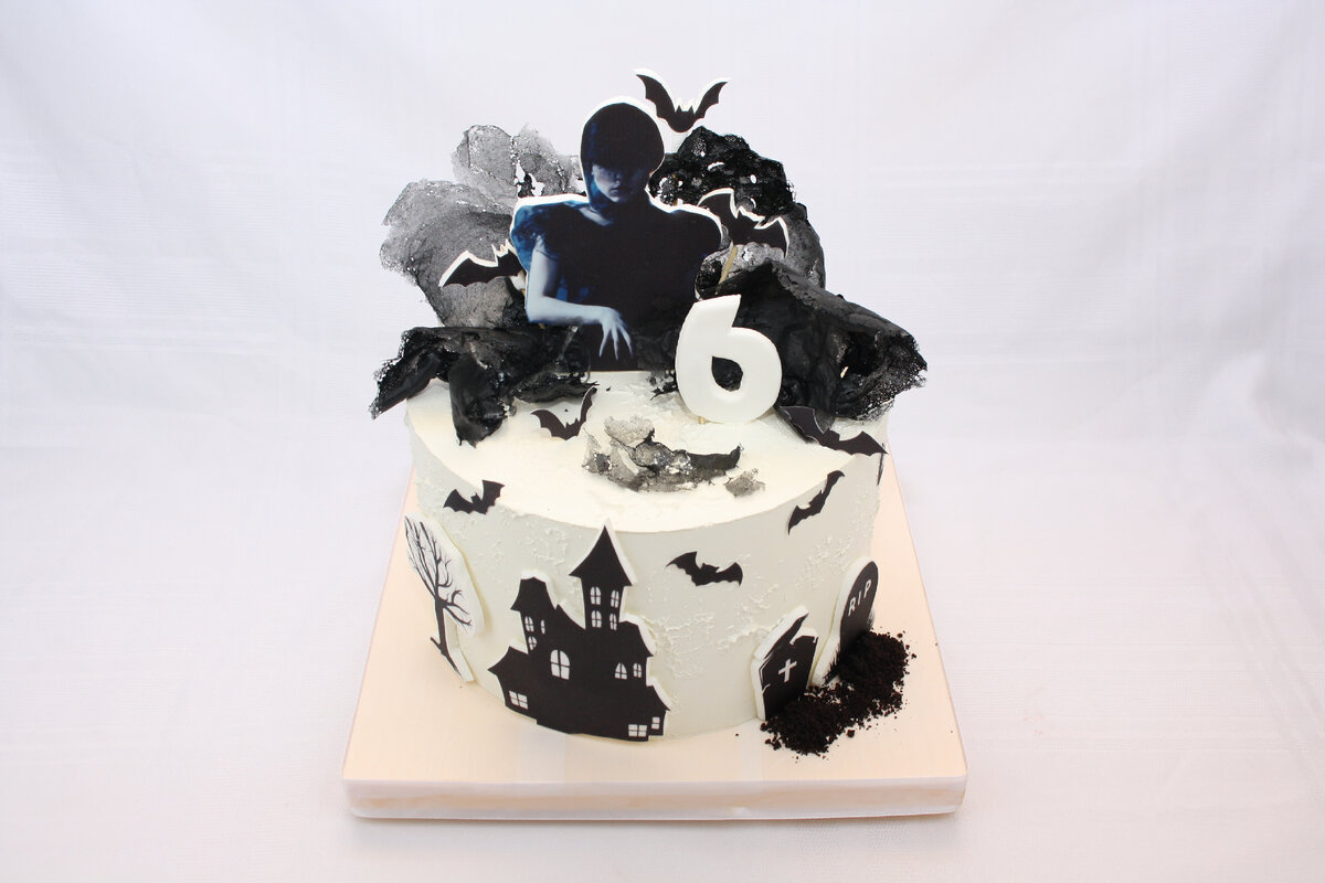 Торт Wensday (Венсдей) (https://vk.com/kates_cake_nn)