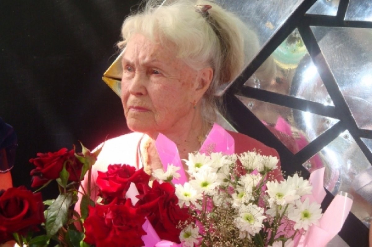    Полина Москвитина-Черкасова пережила мужа на полвека.