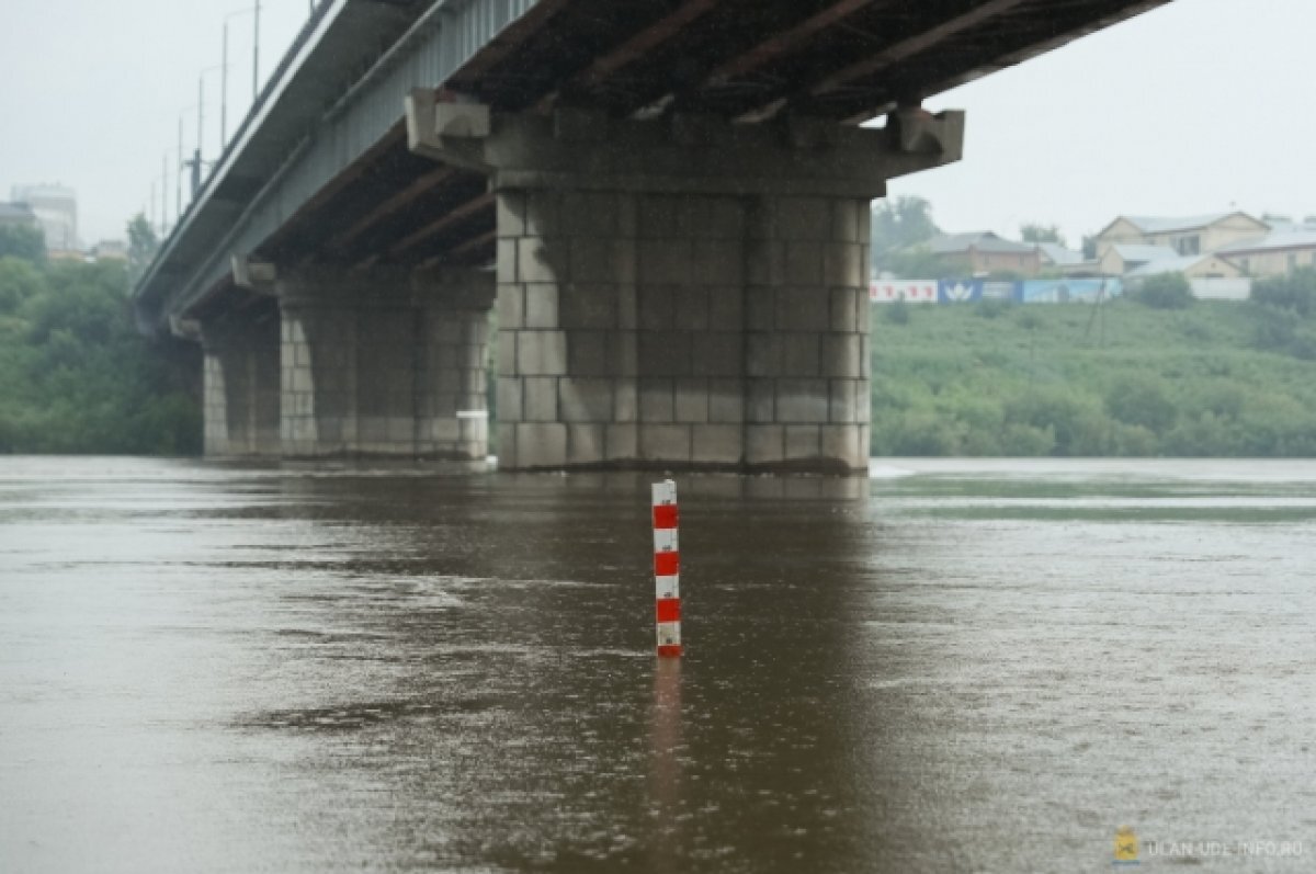    На 19 сантиметров поднялась Уда в Улан-Удэ после сильных дождей