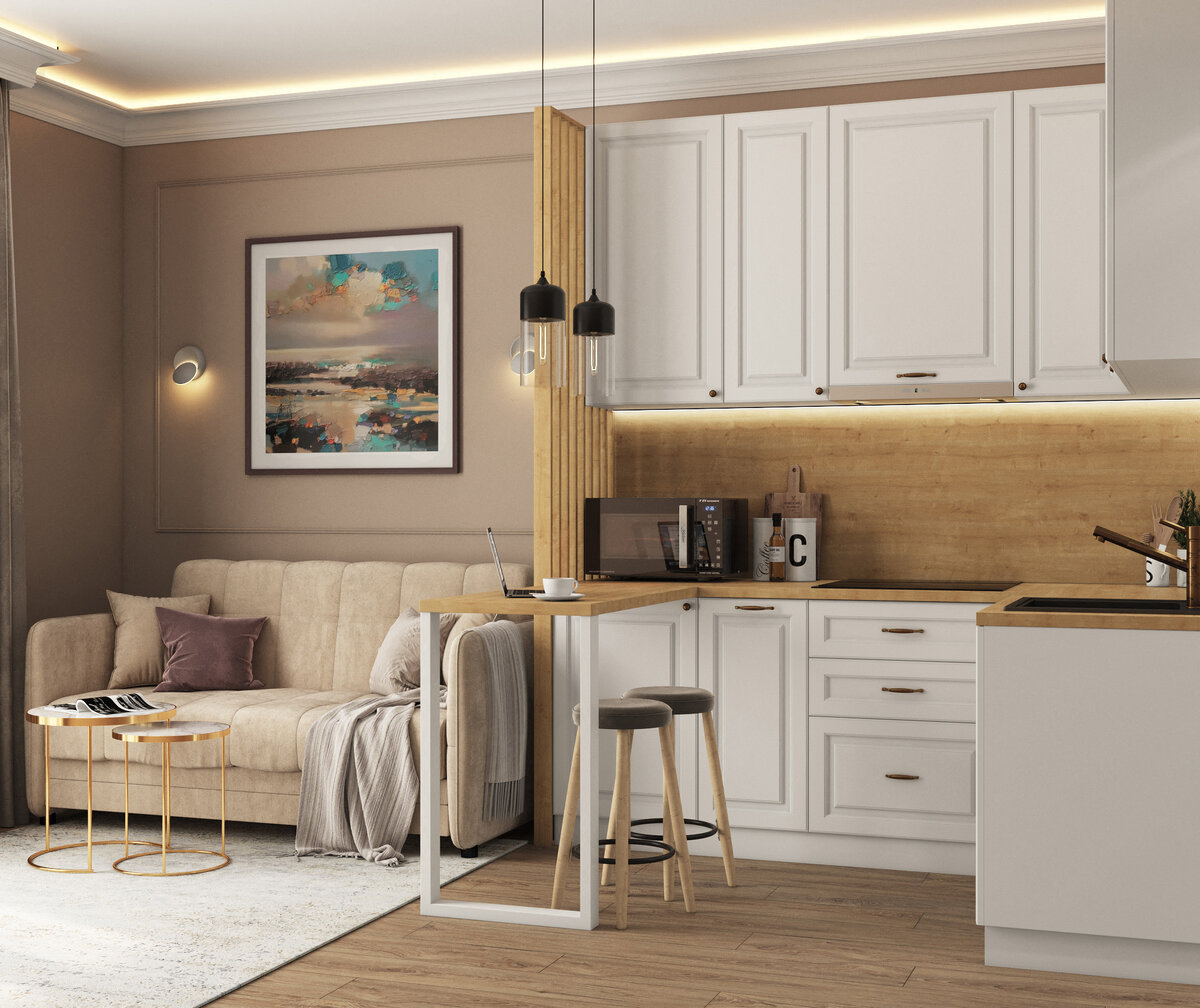 Мебель в квартиру студию.