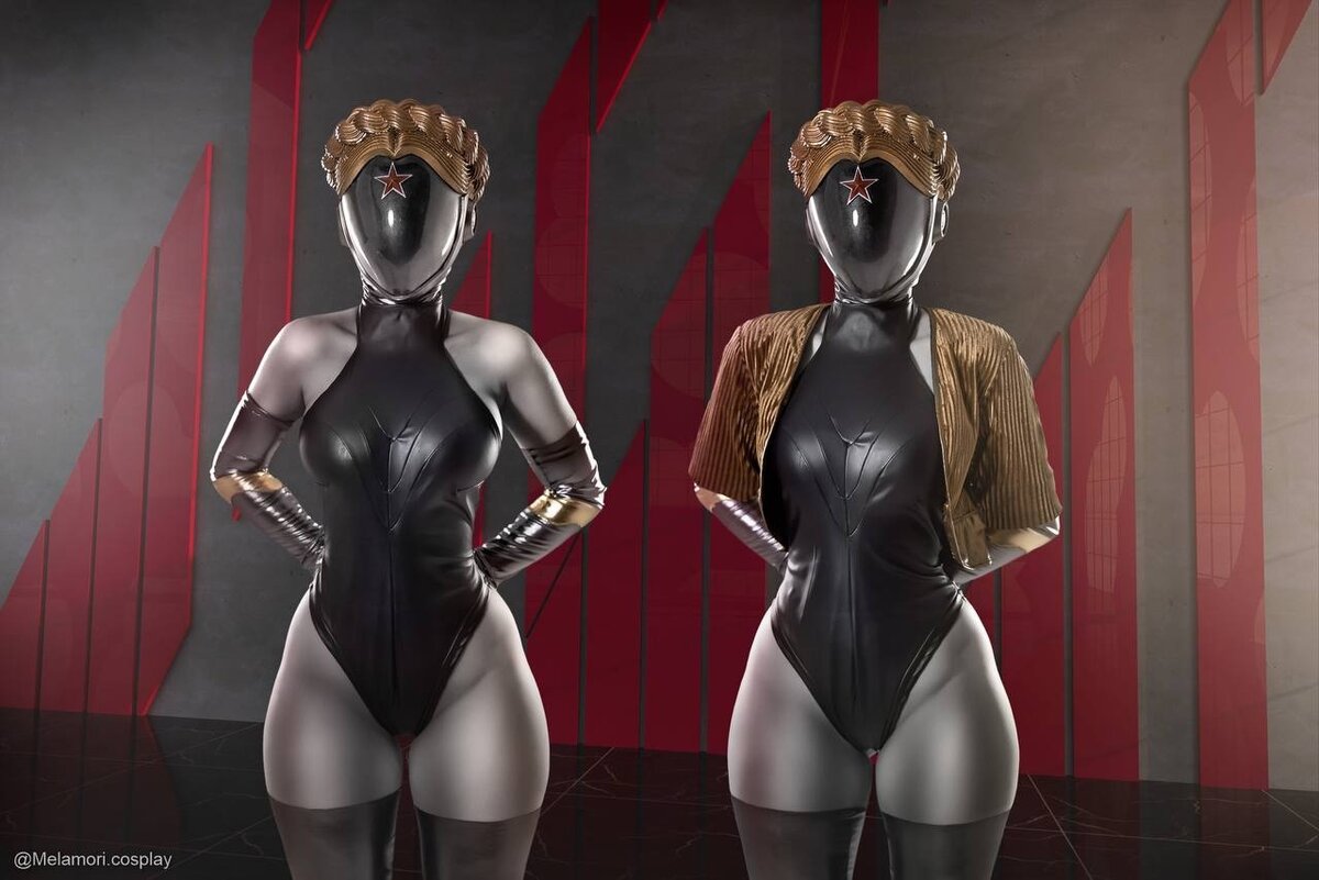 Модель создала потрясающий косплей Близняшек из Atomic Heart.