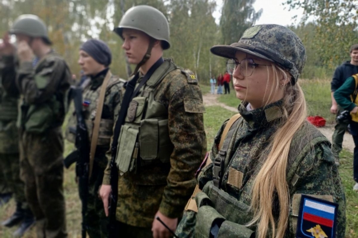    В Барсуках проходят военно-полевые сборы тульских казаков