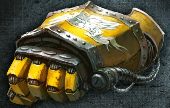 Древний силовой кулак неизвестной модели