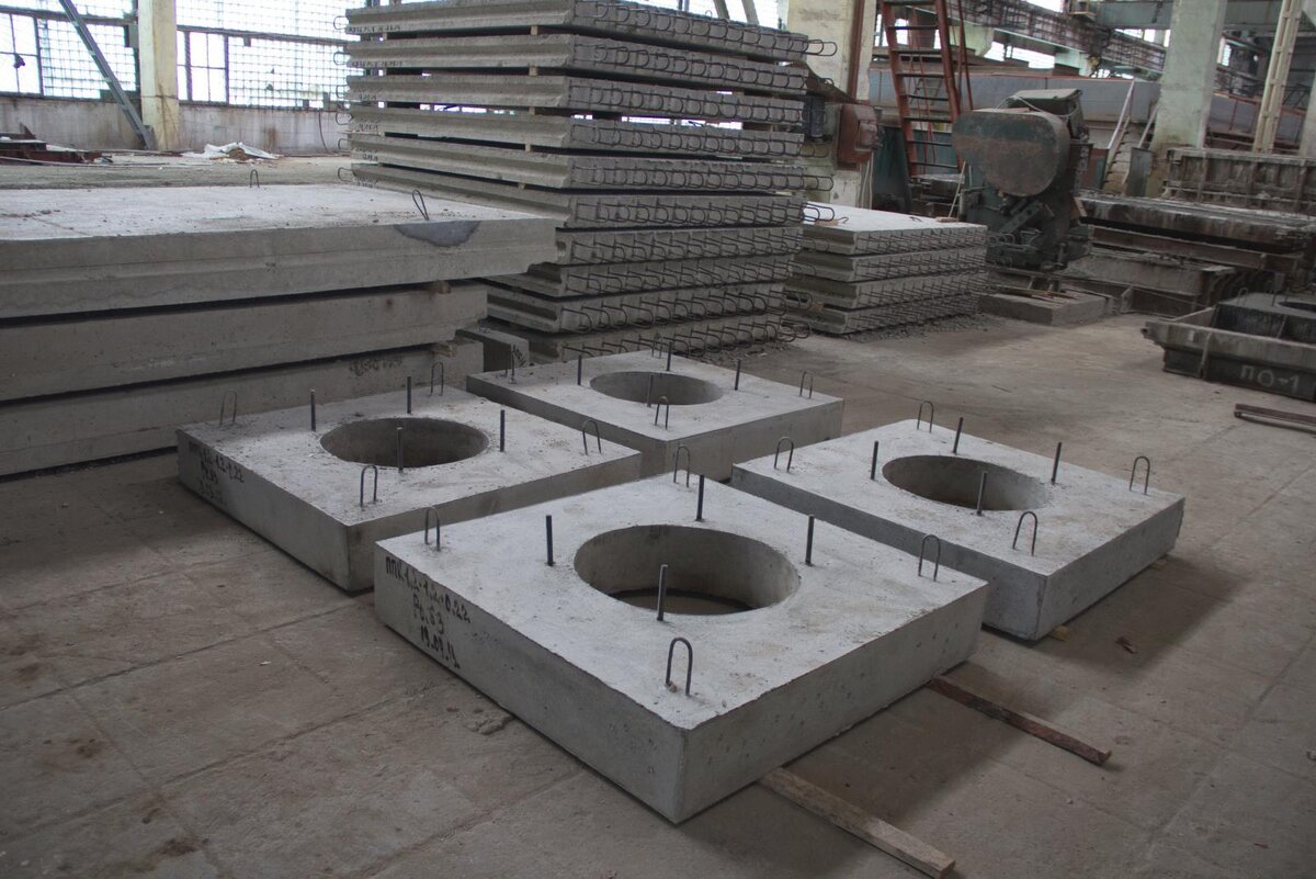 ЖБИ продукция. Фото завода Родник Строй.