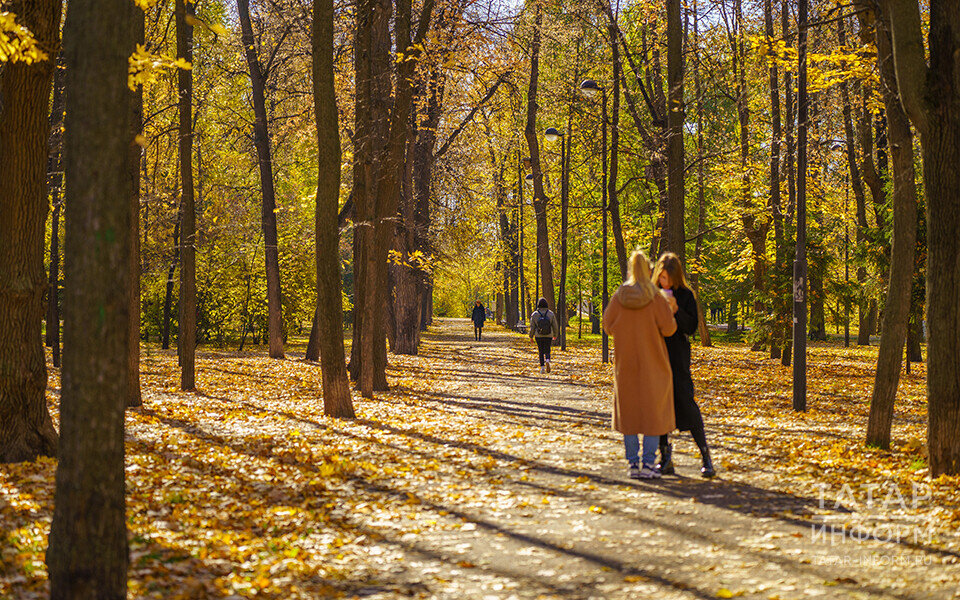 ​Бабье лето и золотая осень задержатся как минимум до конца этой недели в Татарстане. Фото: © Владимир Васильев / «Татар-информ»