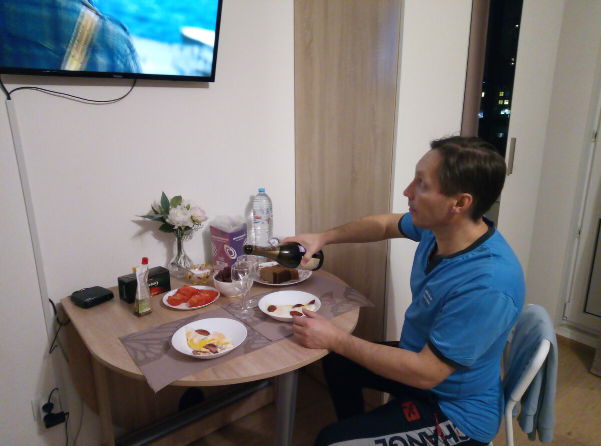 А вот и наш легкий ужин:))