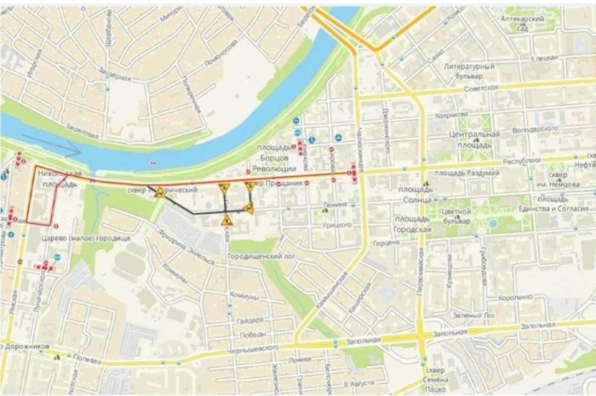    В Тюмени на День города закроют несколько улиц и парковок