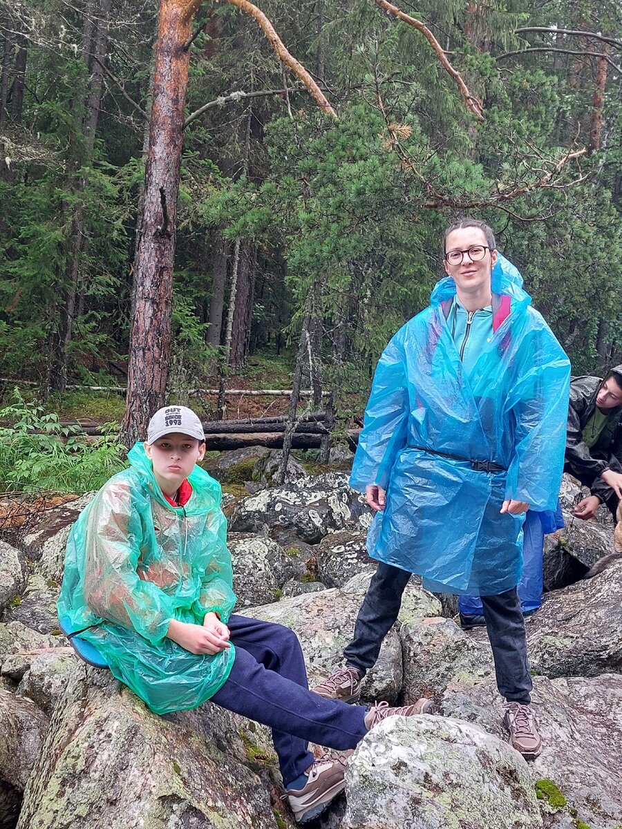 Я и Миша на Каменной реке