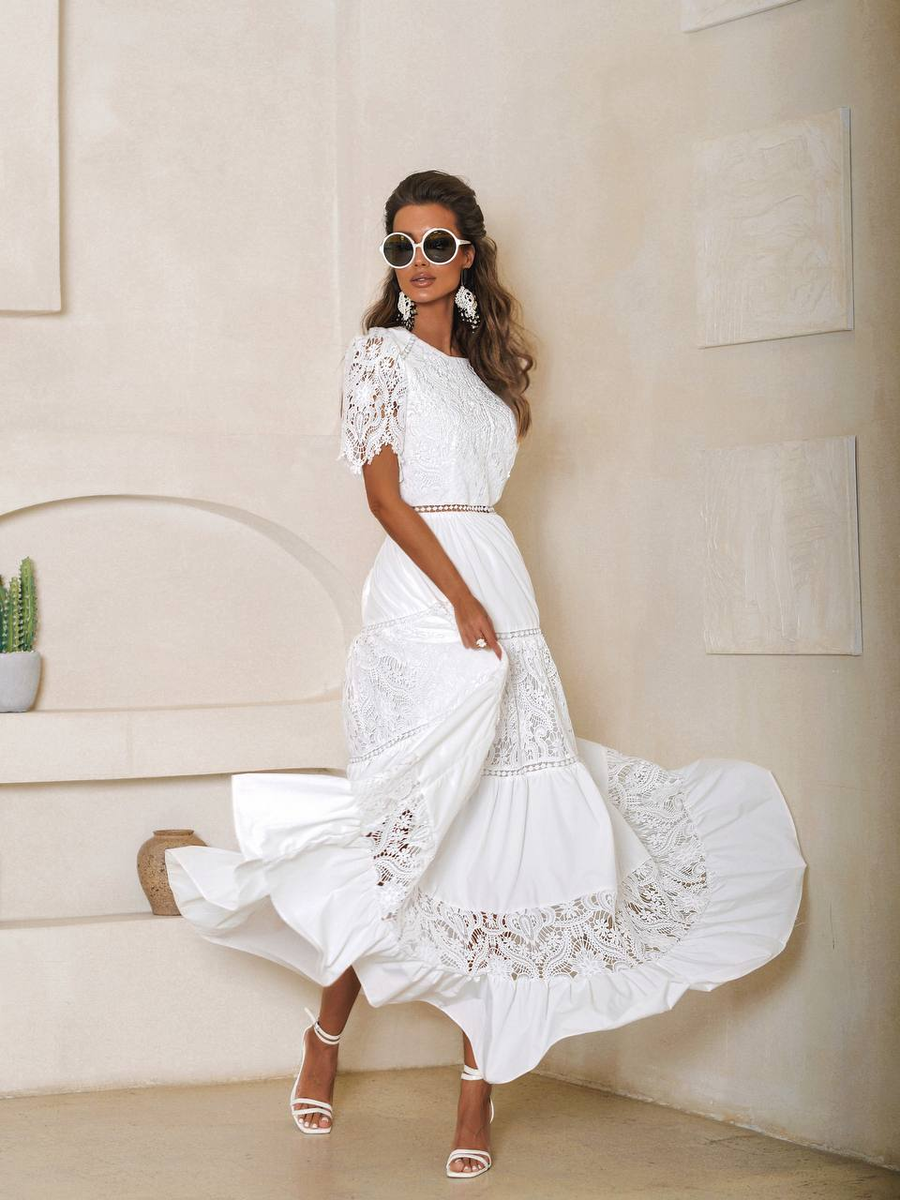 Волшебные кружевные платья всегда привлекают внимание, поскольку придают невероятную женственность и красоту.-6