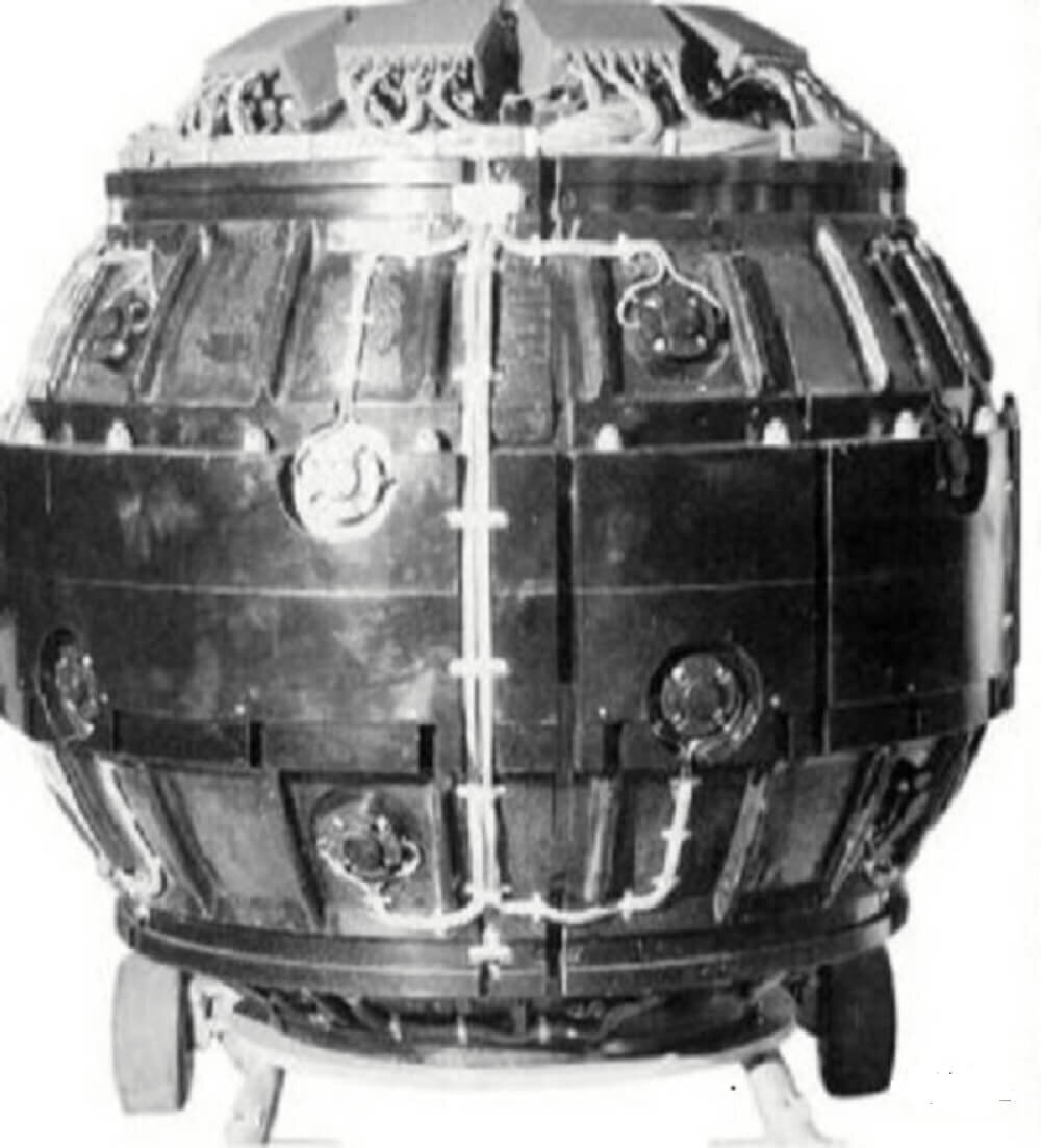 Первый советский ядерный заряд к авиабомбе РДС-1. Источник ГК «Росатом» 