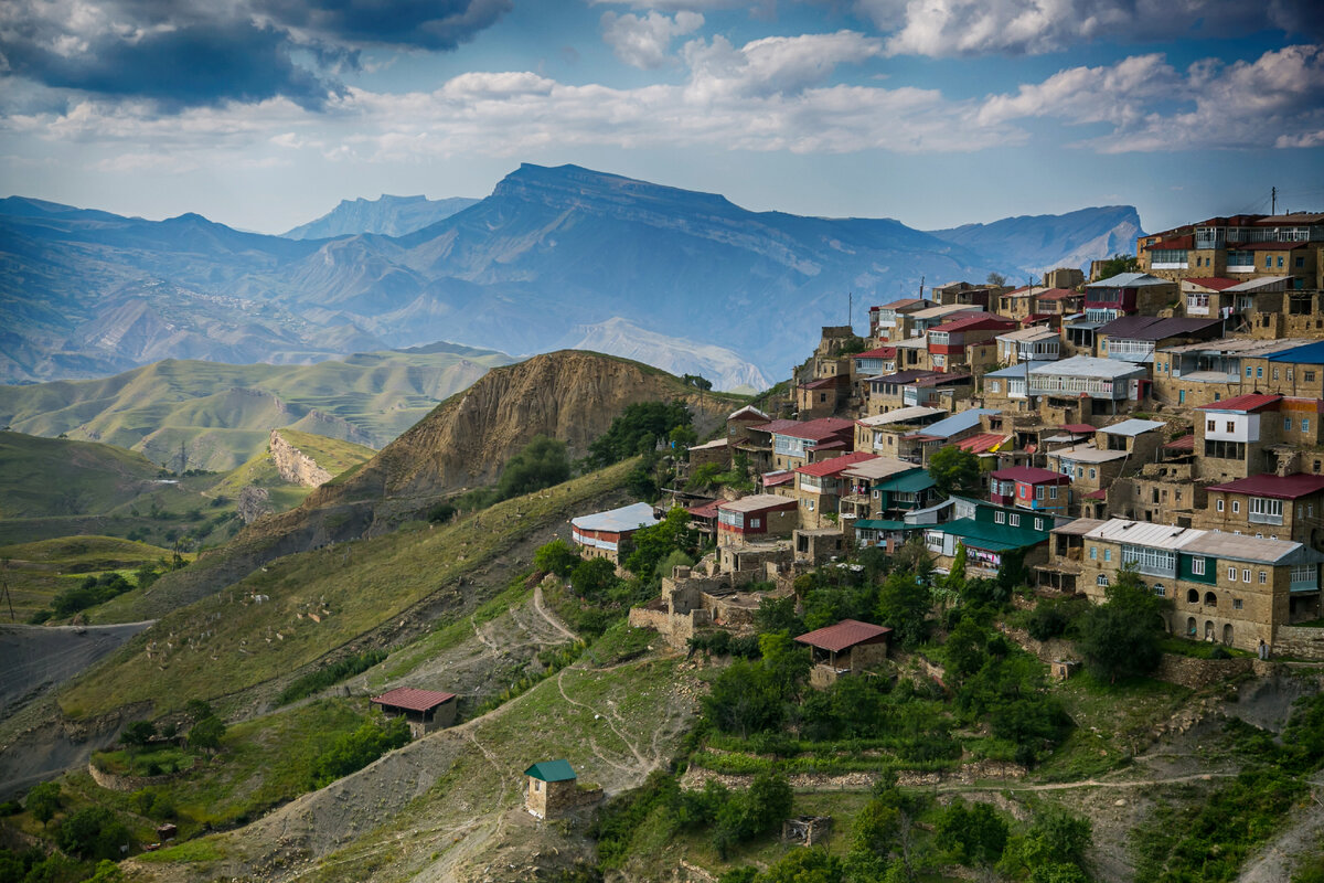 Аул Чох, знаменитый рукотворными земледельческими террасами