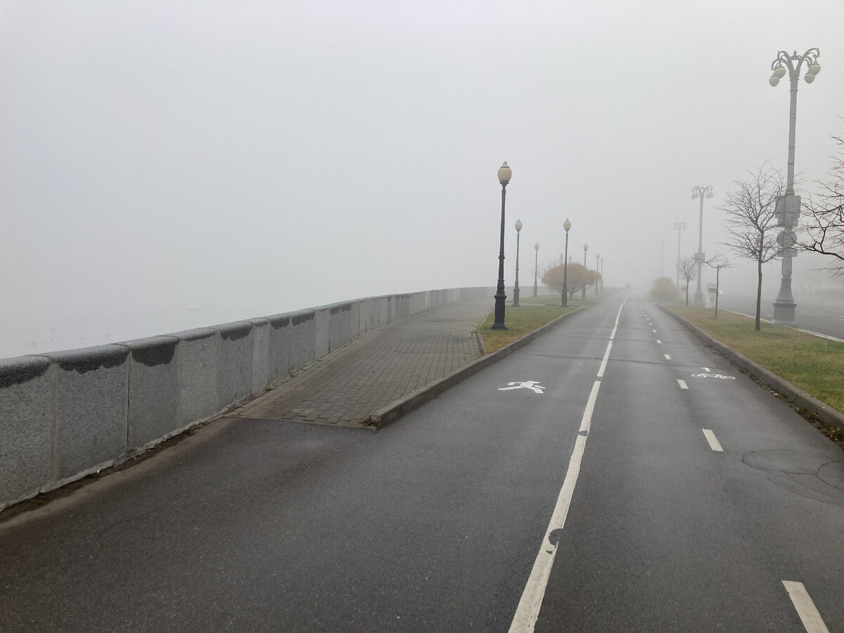 Туман в Москве. Автор фото: