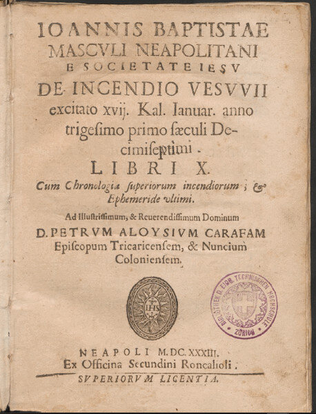 Книга Иоанна Баптиста Маскули (1633