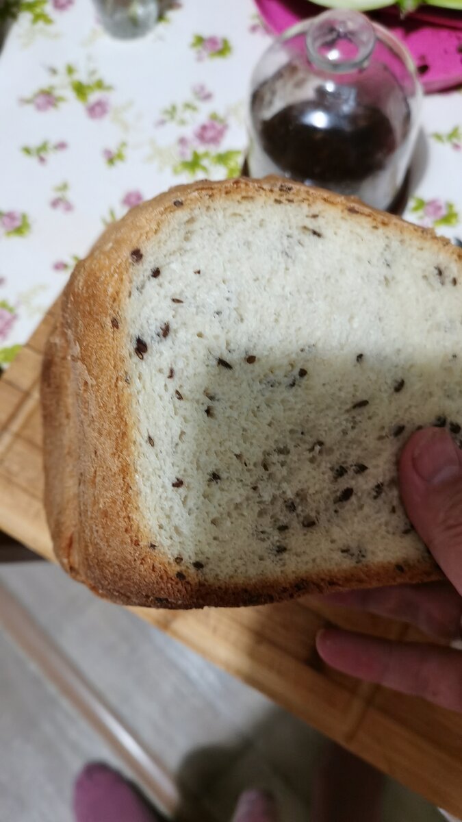 Льняной хлеб.