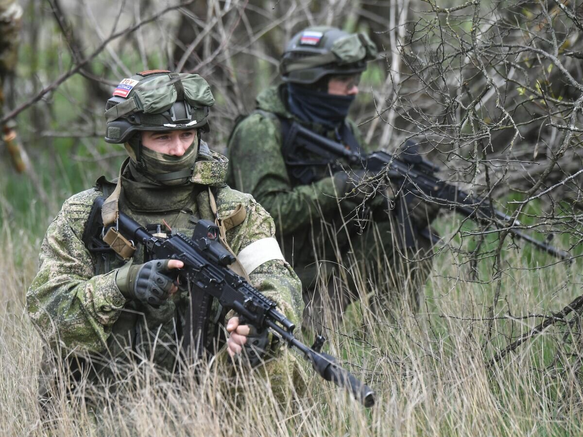    Подготовка штурмовых групп ВДВ на полигоне в южном секторе СВО© РИА Новости
