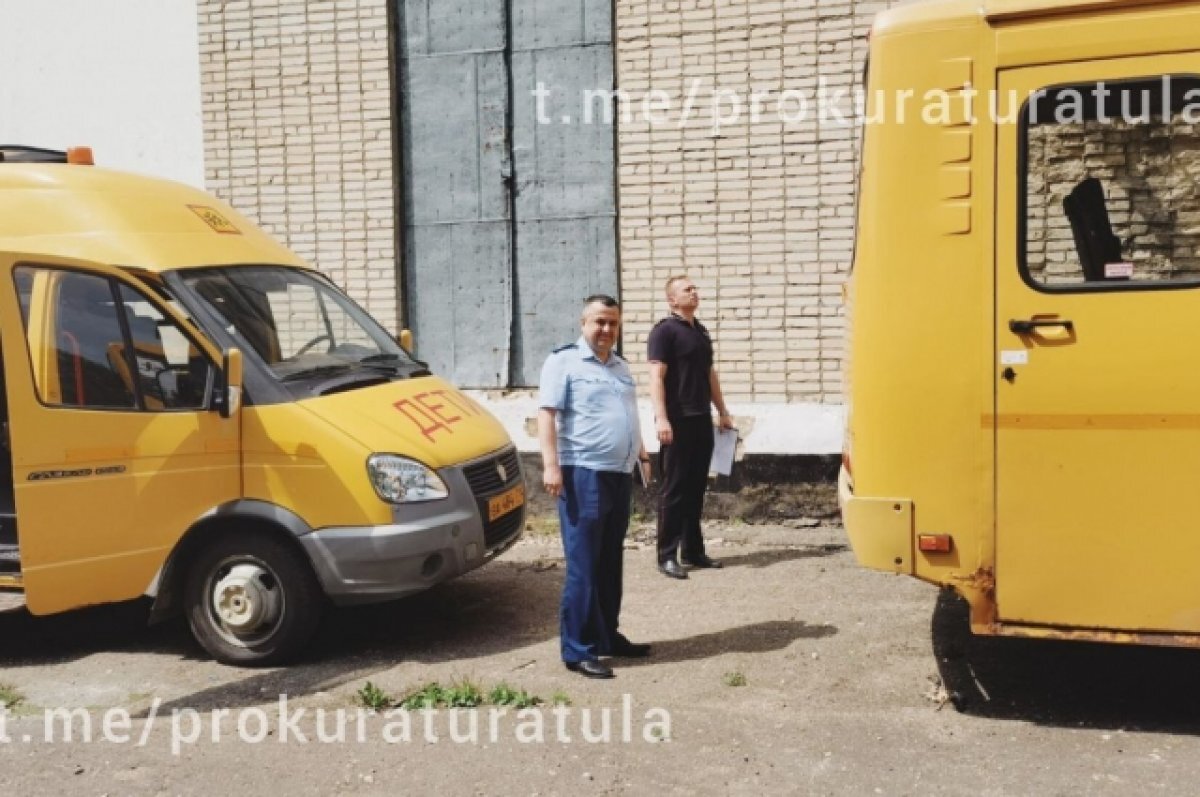    Школьников в Воловском районе возили на неисправных автобусах