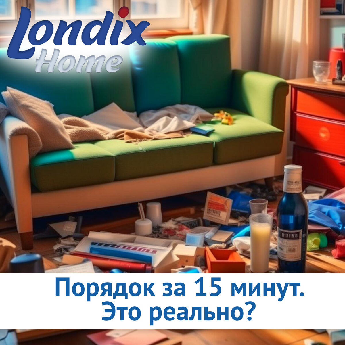 Порядок за 15 минут. Это реально?