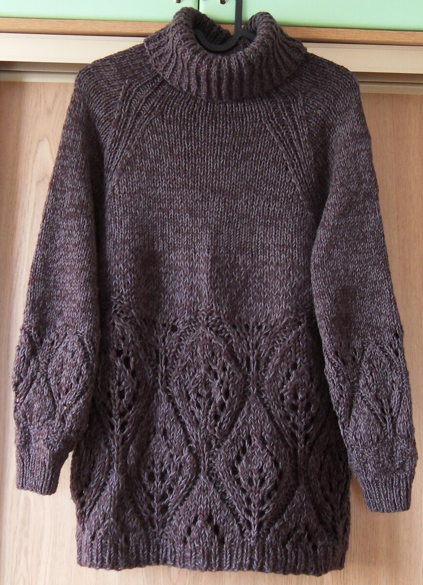 Этот свитер я перевязала