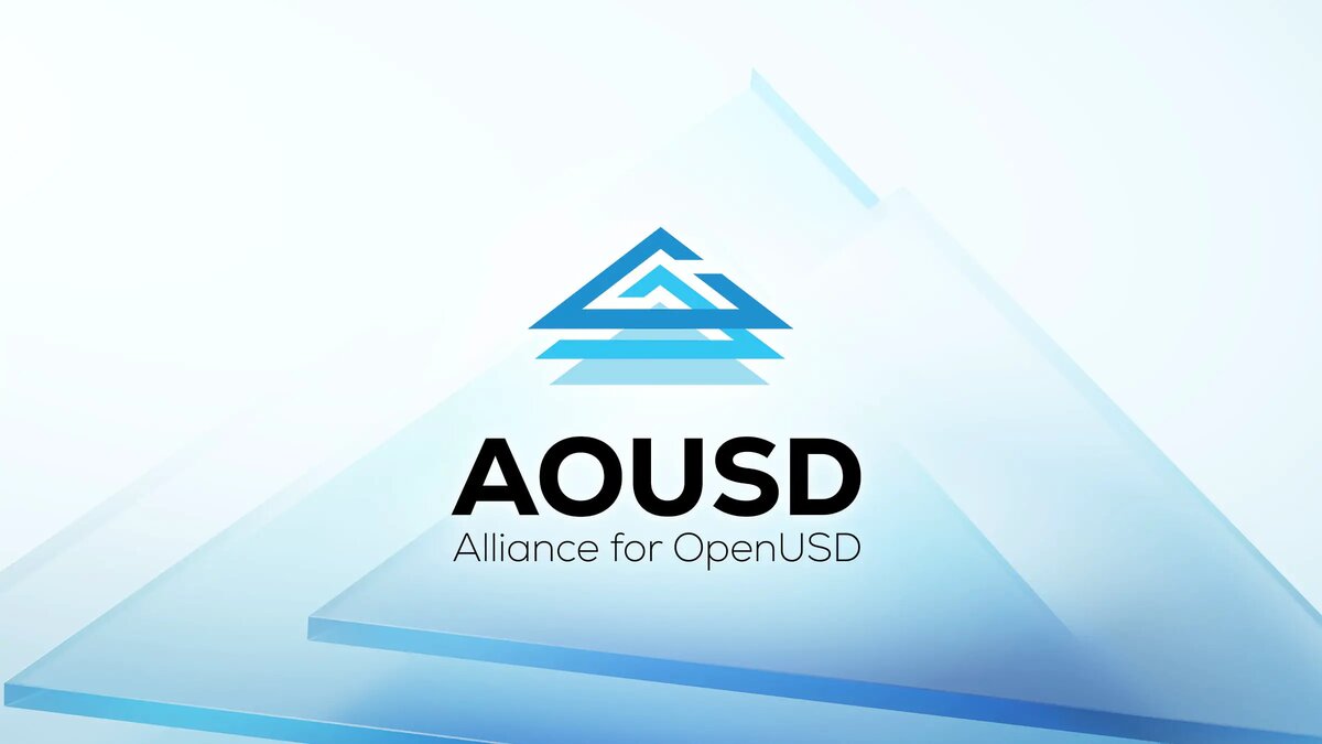 ЛОГОТИП ALLIANCE FOR OPENUSD