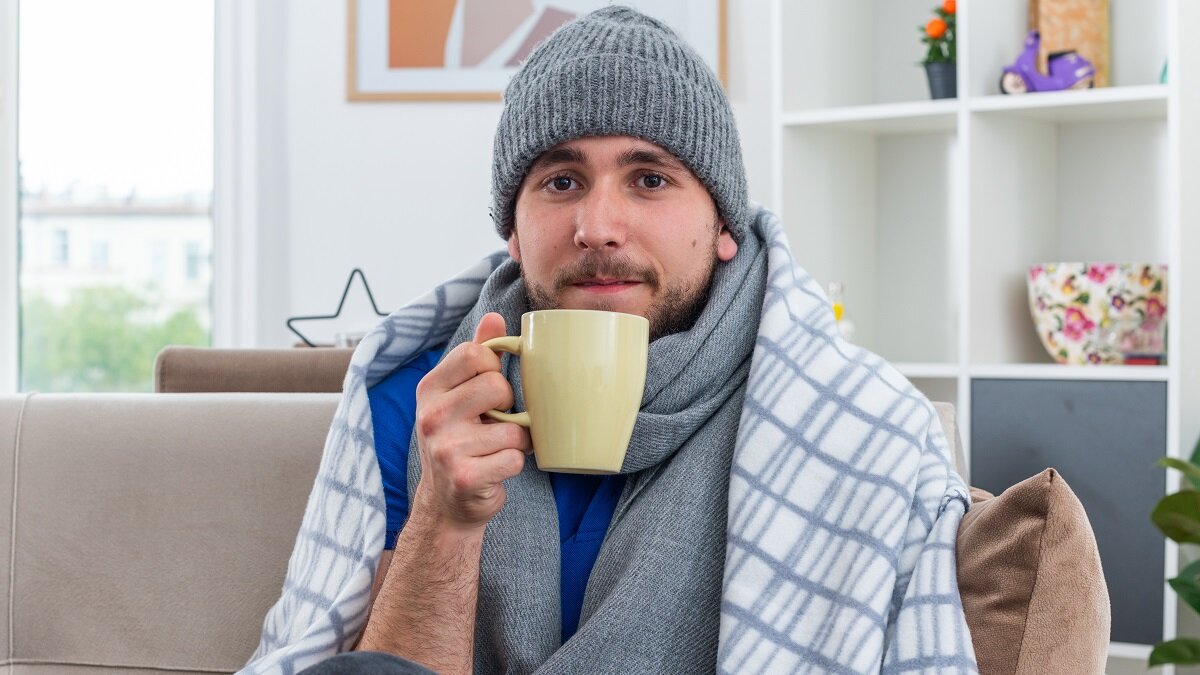    Мужчина в шапке