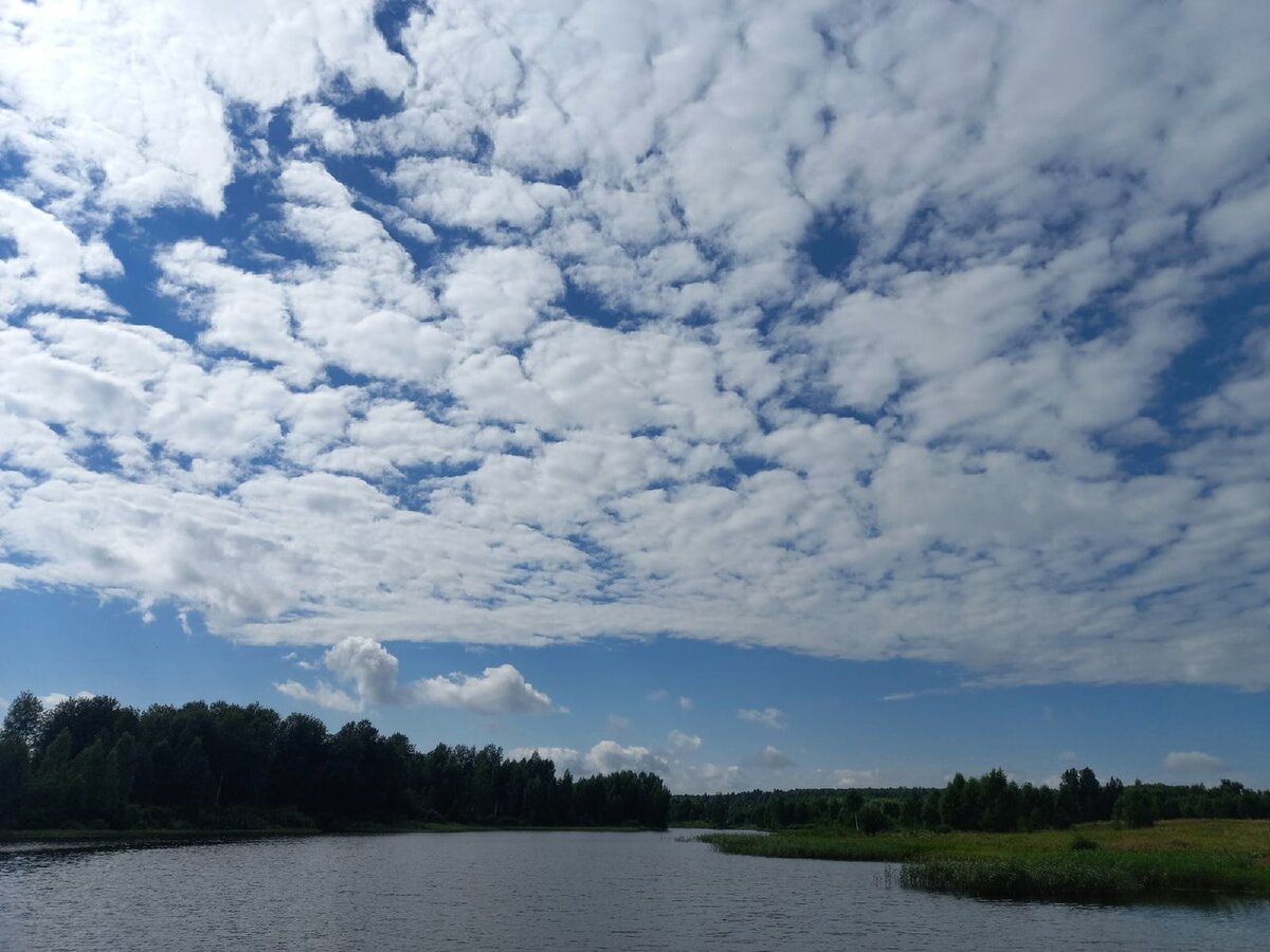 В подобных облаках я летала.