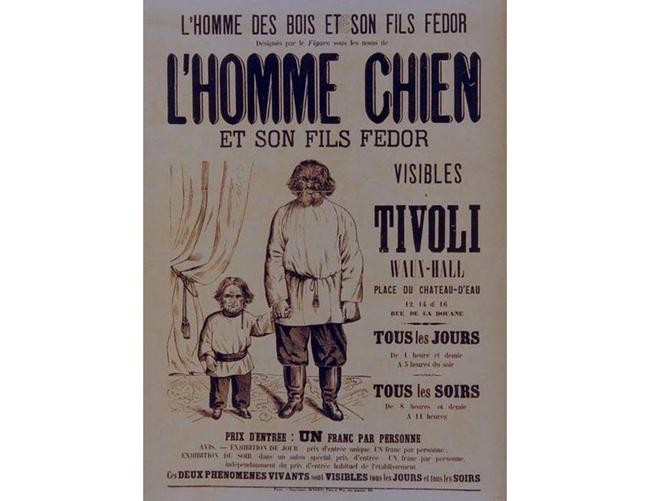 *Люди-псы* - плакат выступления Евтищевым