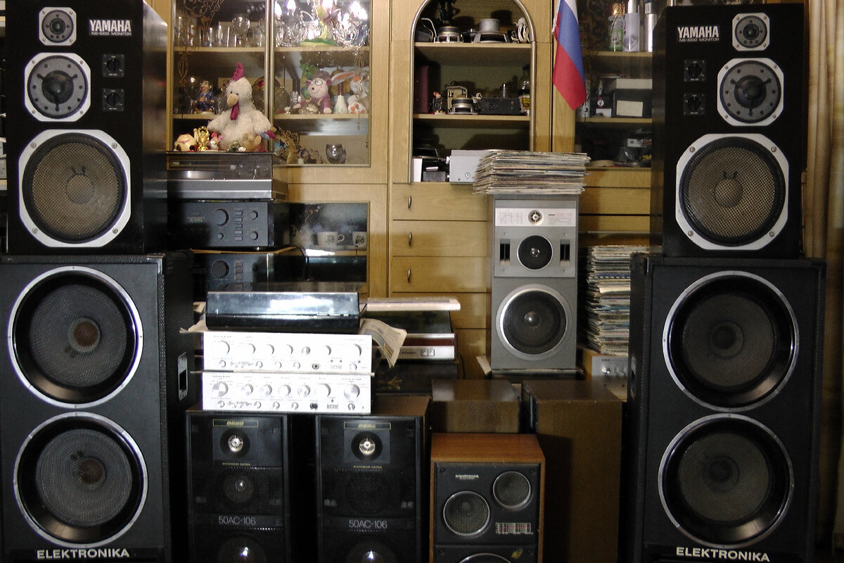 Yamaha ns-1000monitor, Электроника уау-01