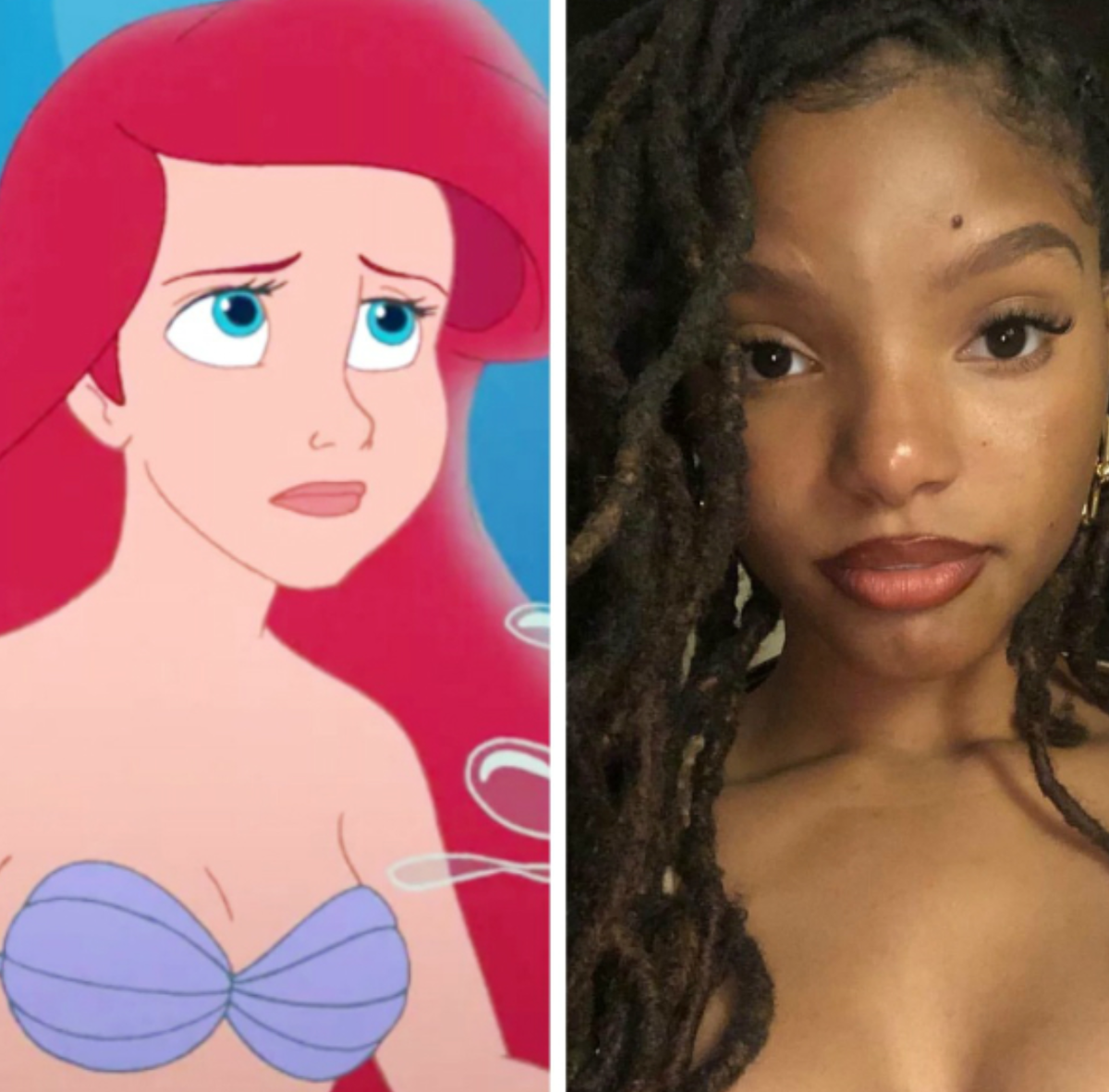 Белая русалочка из 1989-го осуждает? 