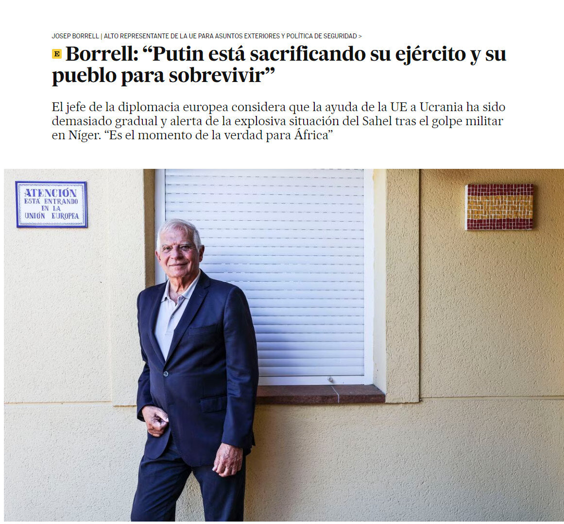 ФОТО: скрин El Pais.