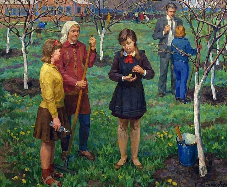 Подборка картин советских художников - 9 | ПАНТОГРАФ | Дзен