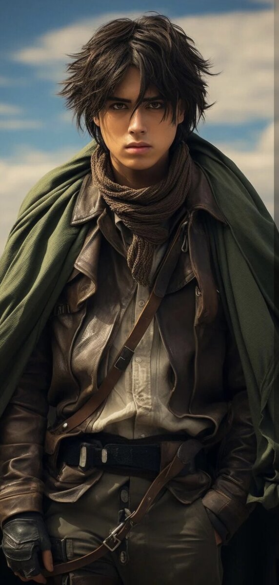 Эрен Аккерман из  аниме Атака титанов