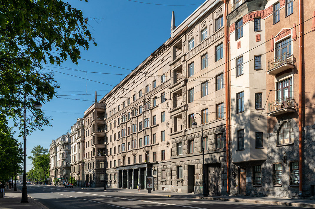 Жилой дом работников Всесоюзного института экспериментальной медицины в Санкт-Петербурге