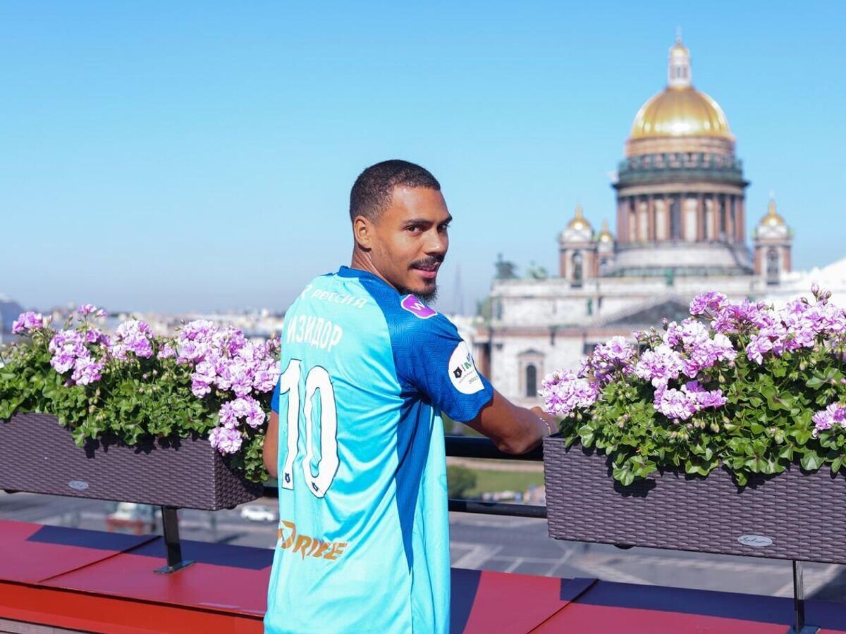    Футболист клуба "Зенит" Вильсон Изидор© Фото : Пресс-служба ФК "Зенит"