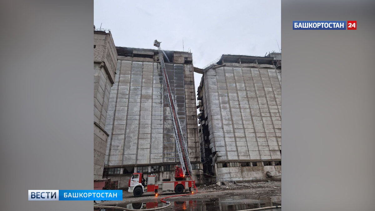    Пожар на уфимском хлебокомбинате полностью ликвидировали