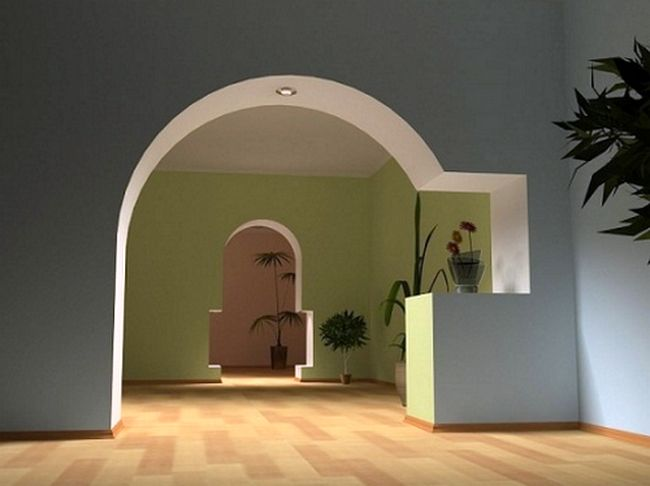Арка в стене. Арка из гипсокартона межкомнатная. Арки в интерьере. Полуарка межкомнатная из гипсокартона. Гипсокартонные арки.
