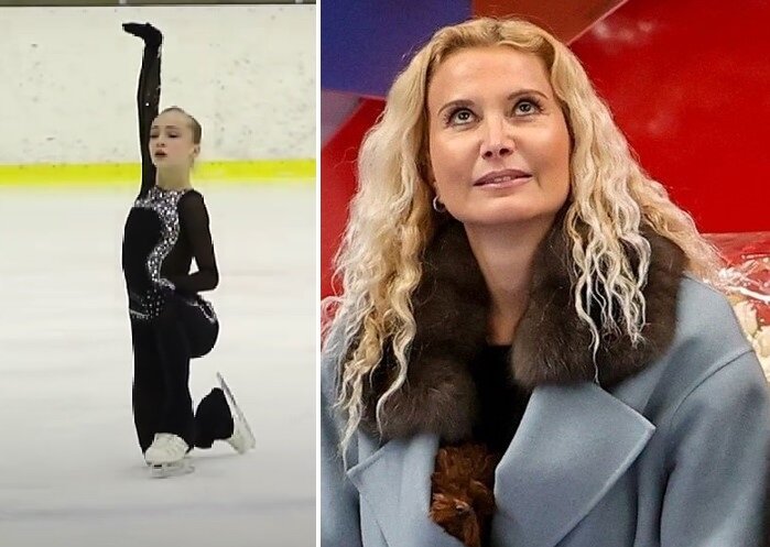 Диана Гусева на соревнованиях, фото из Вк figureskating_love