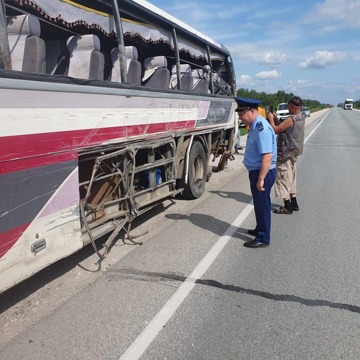 Фото дтп автобуса и грузовика