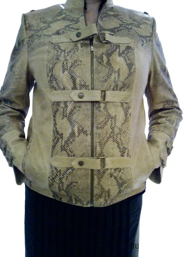 Пошив куртки-дубленки. Ателье Ирины Берзиной.. 