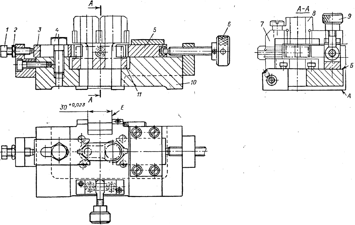 Чертеж кондуктора для сверления отверстия
