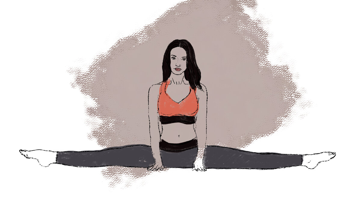 Растяжка на шпагаты