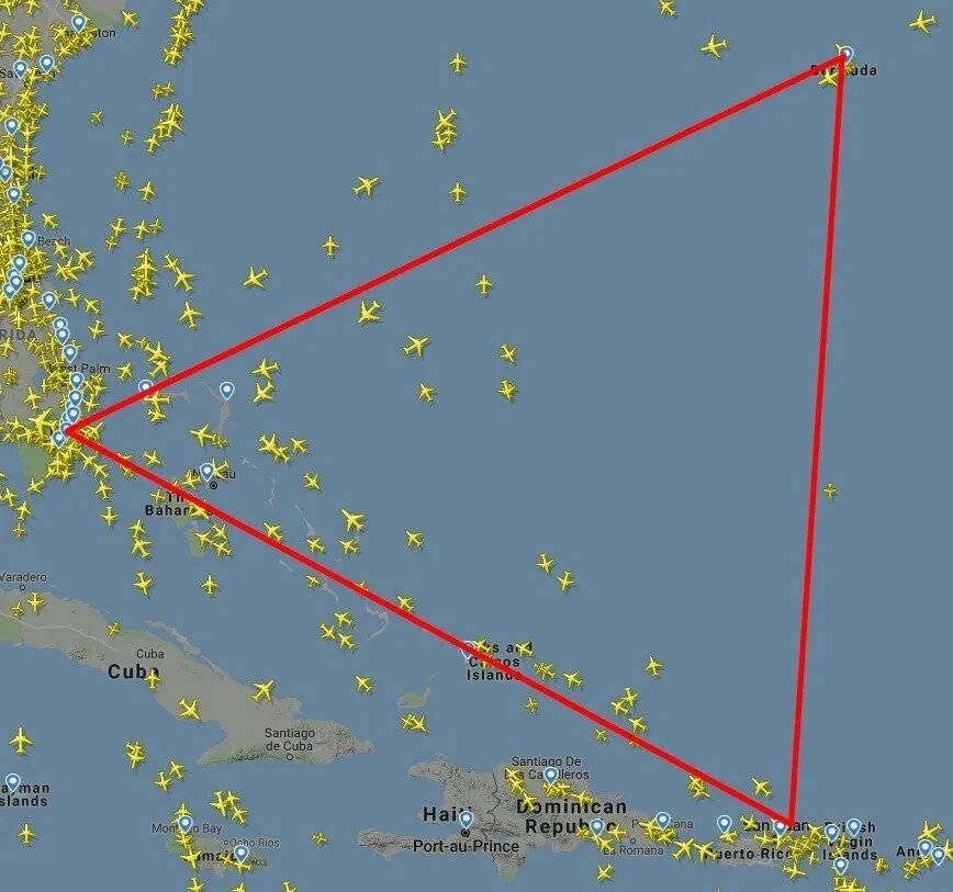 Бермудский треугольник реальное фото тайна