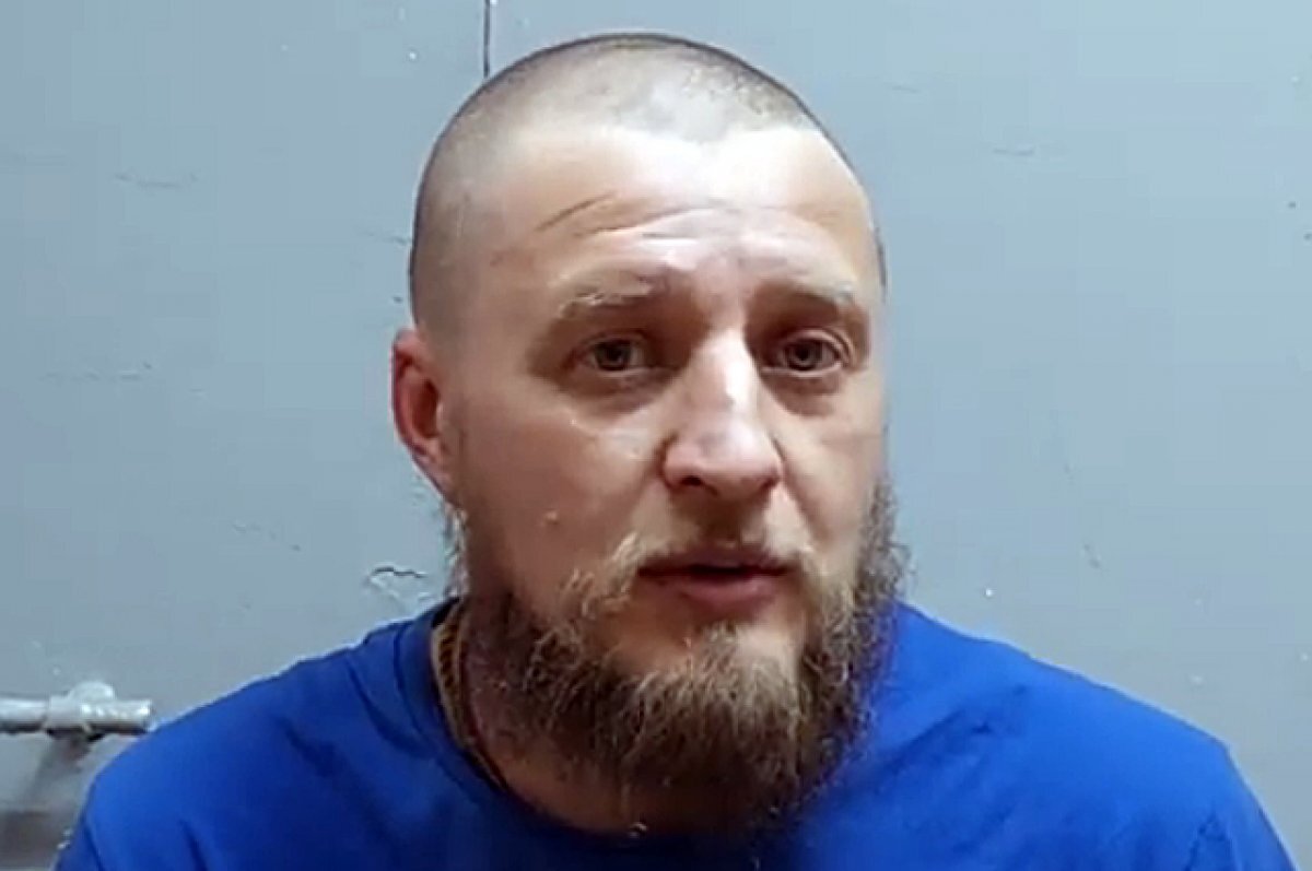    Военнопленный украинец Евгений Голоднов.