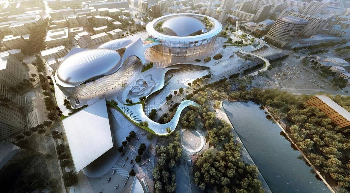 Спортивный комплекс «Олимпийский», рендер