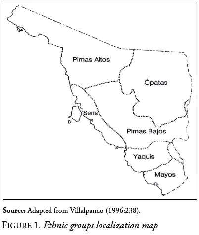 Племена на севере Мексики.