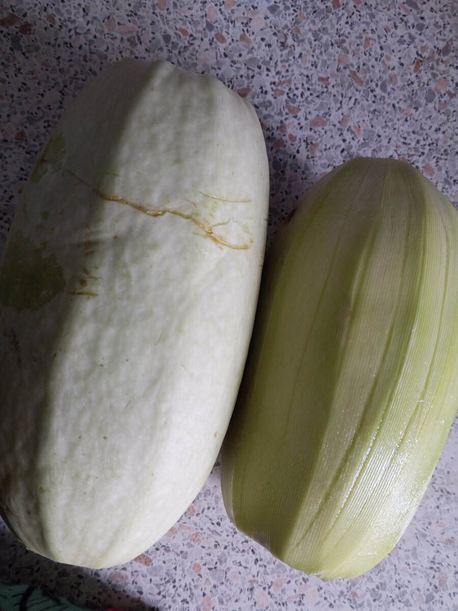 Такие неказистые кабачки были😉