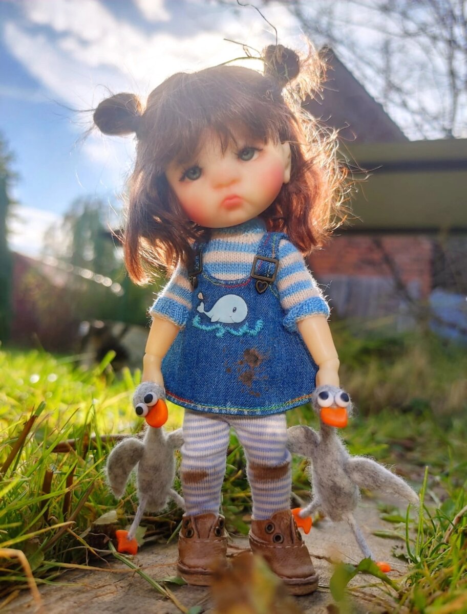 Обидеть Молльку может каждый, не каждый может убежать.