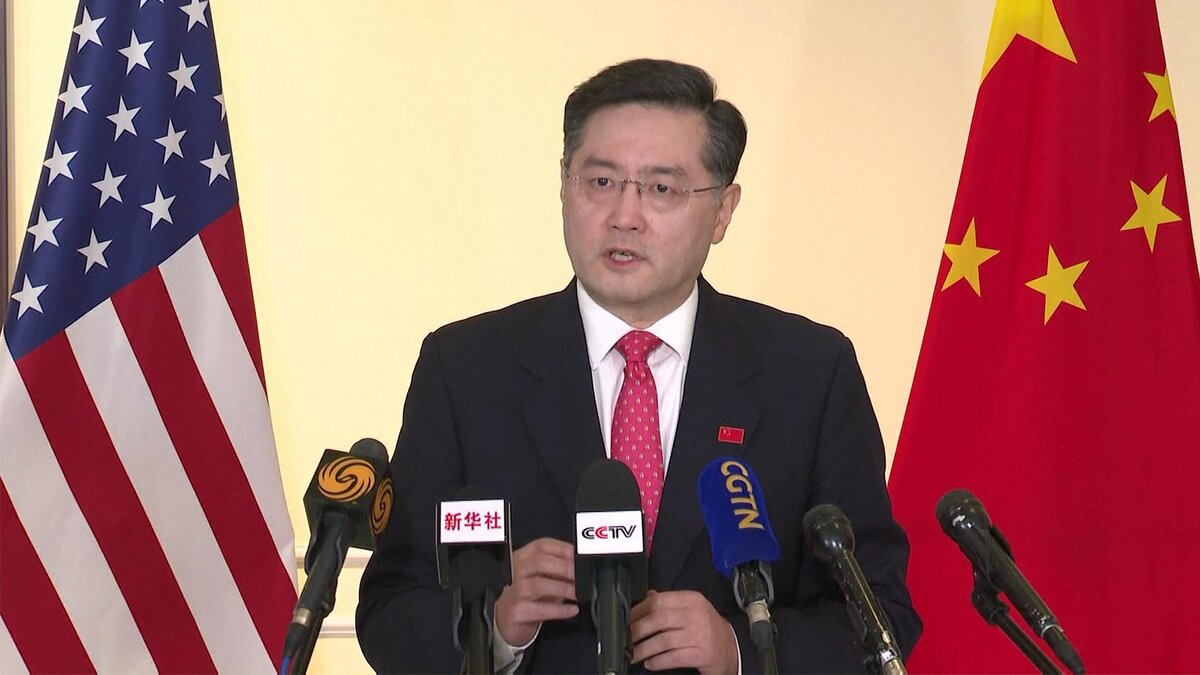 Экс-глава МИД КНР Цинь Ган