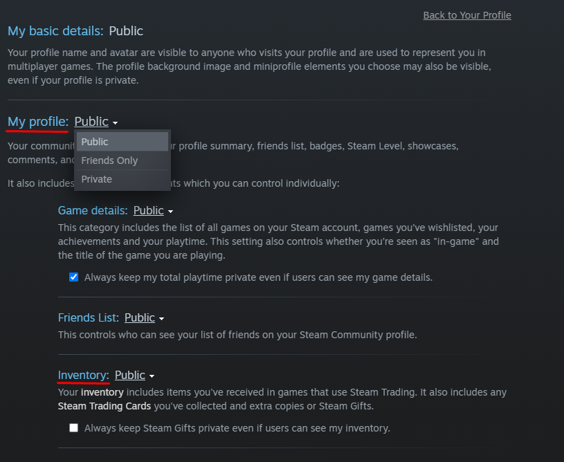 Где url steam
